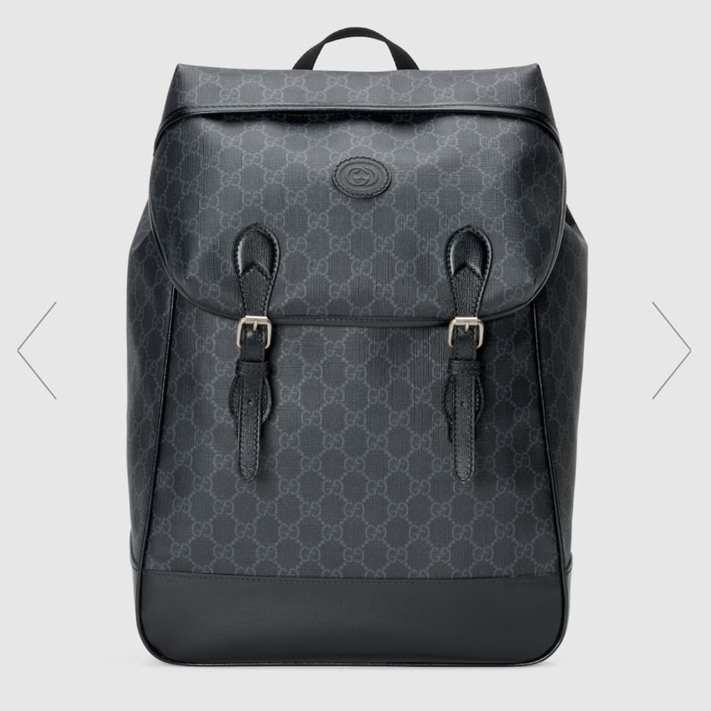 Men’s Gucci Medium Backpack With Interlocking G -… - image 3